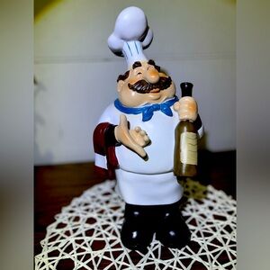 Italian Sommelier ready to serve wine if he hasn’t drunk all of it himse…